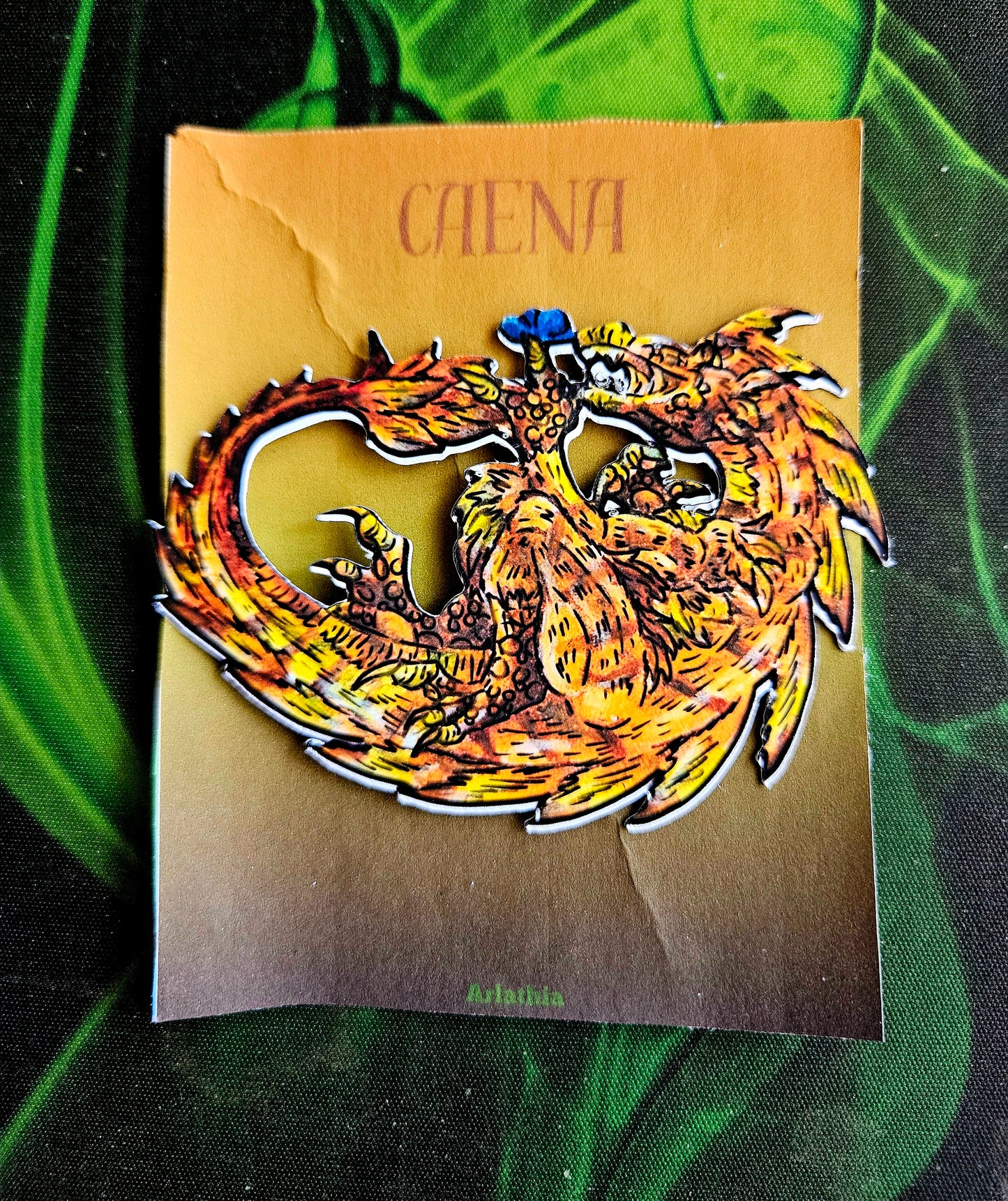 Caena the Raptor Play Magnet