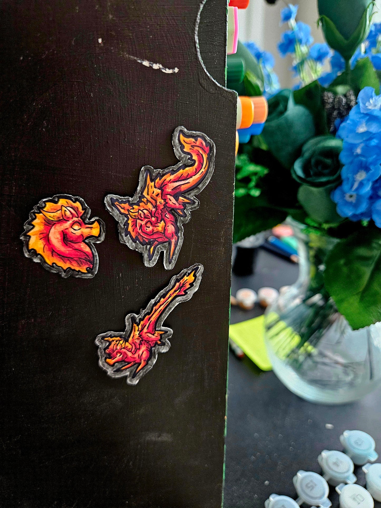 Mini Fire Dragon Multi-Pack Stickers