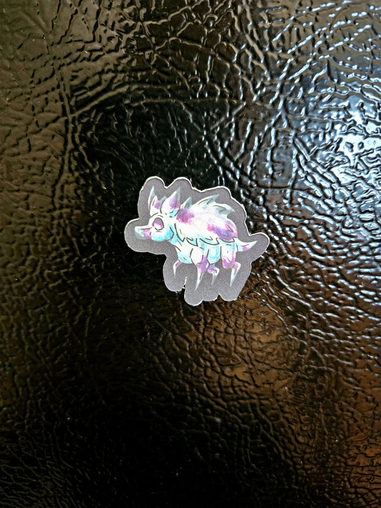 Snowdrop – Winter Fantasy Hedgehog Creature Magnets – Cute Mythical Animal Art Decal – Original Fantasy Creature 3pk