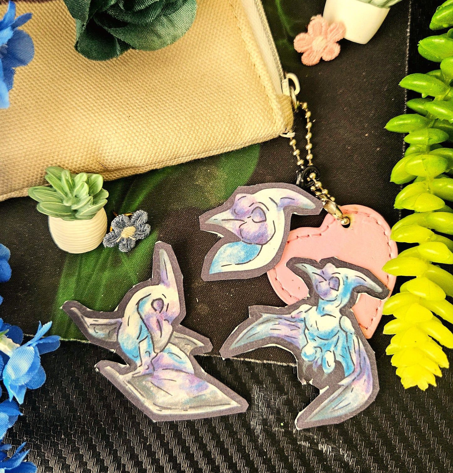 Siln the Pterodactyl - Chibi Dinosaur - Multi-Pack Charms