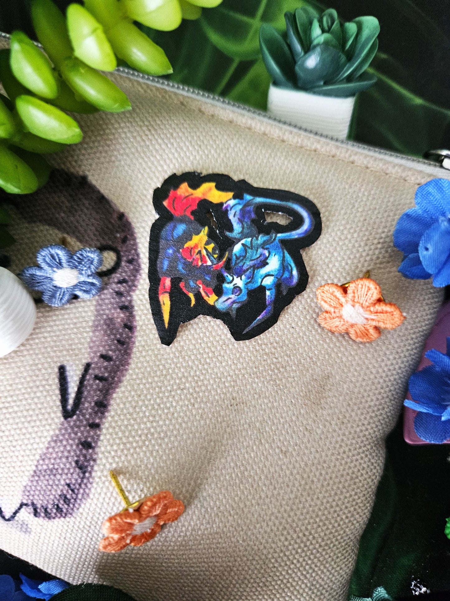 Chibi Nightmare & Unicorn 4Pack Shrink Pins