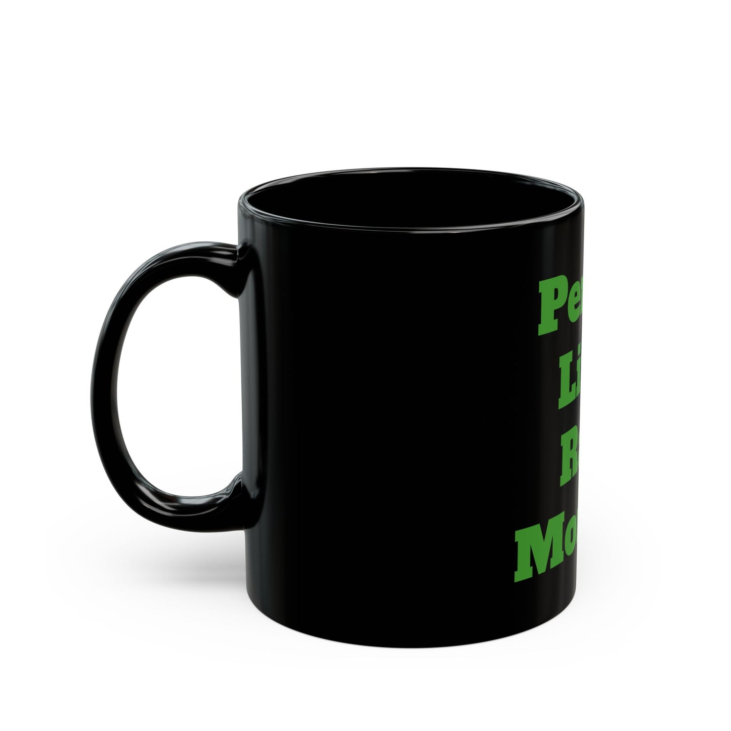 Perfect Little Rage Monster Mug 11oz Black Coffee Cup