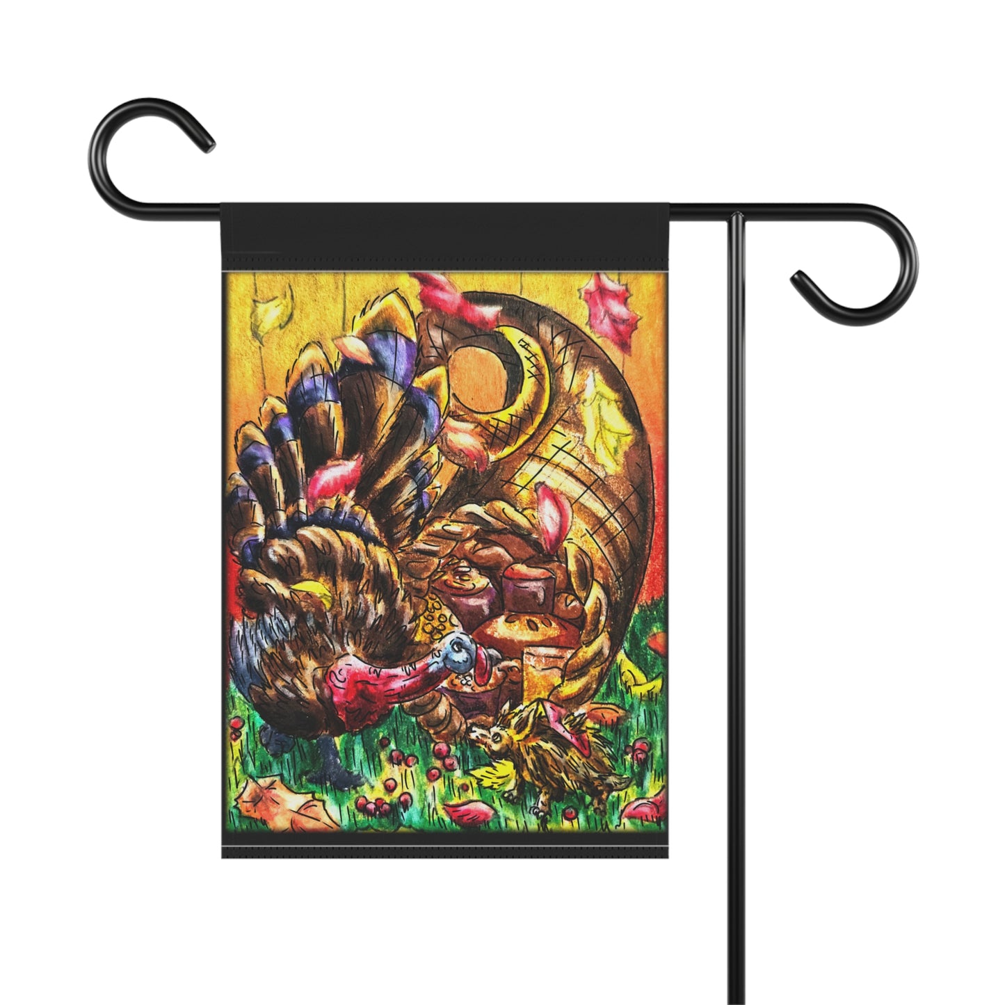 Fall Garden & House Banner