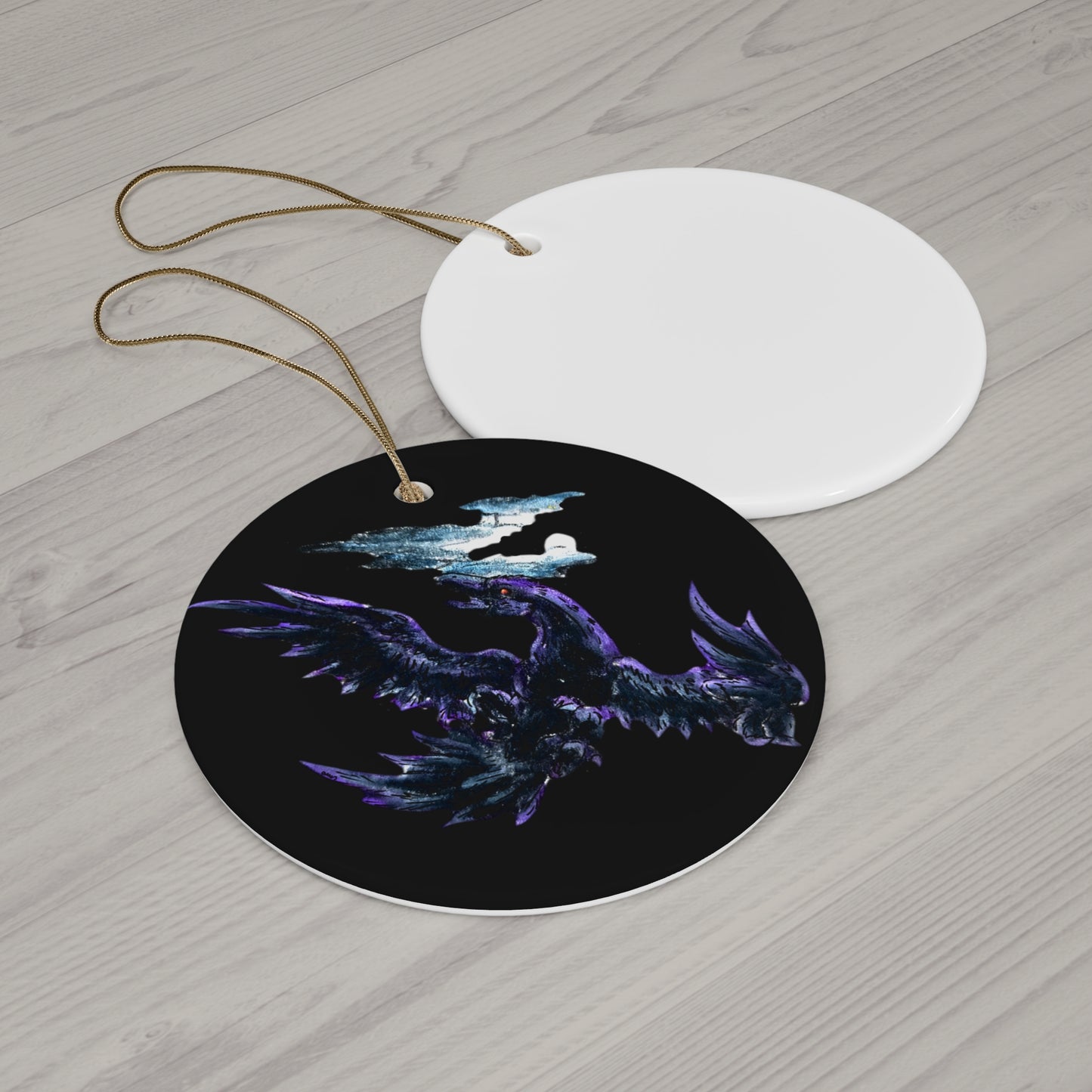 Spooks the Crow Ceramic Ornament