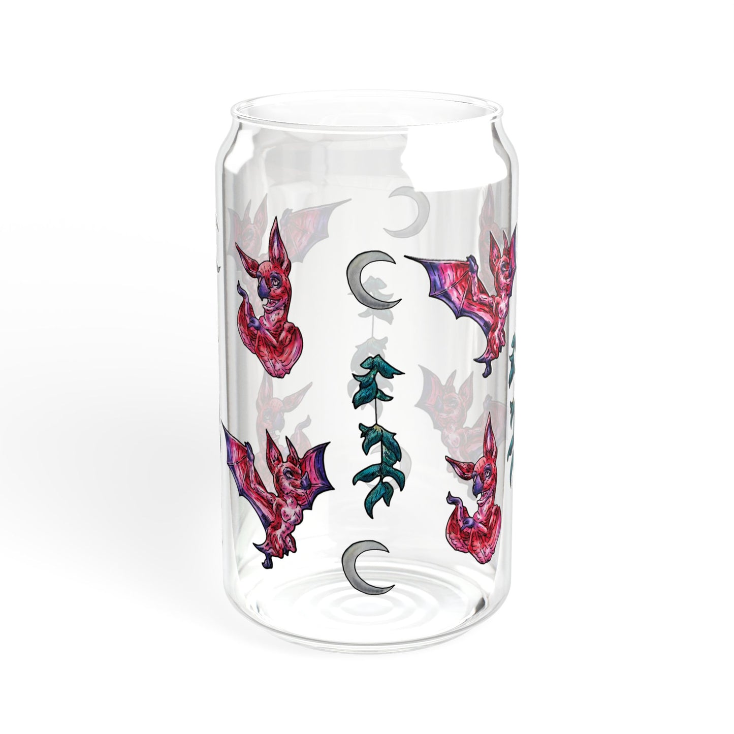 Myra the Bat Sipper Glass, 16oz