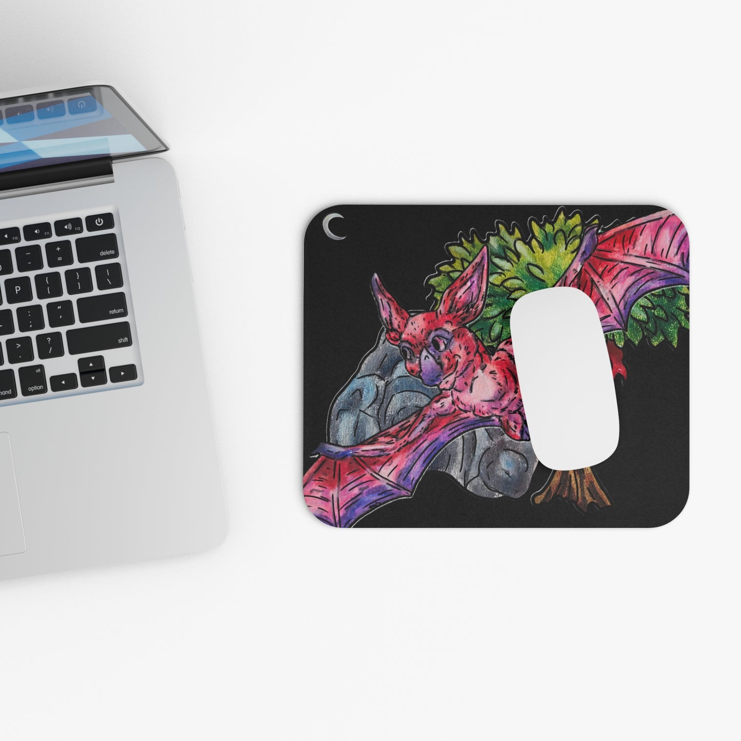 Myra the Bat Mouse Pad (Rectangle)