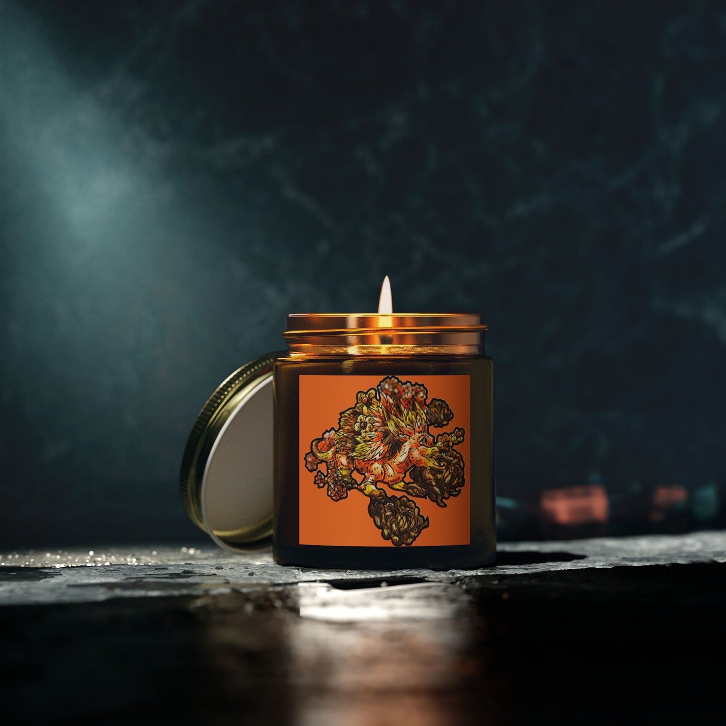Aster the Fall Hedgehog Scented Candle