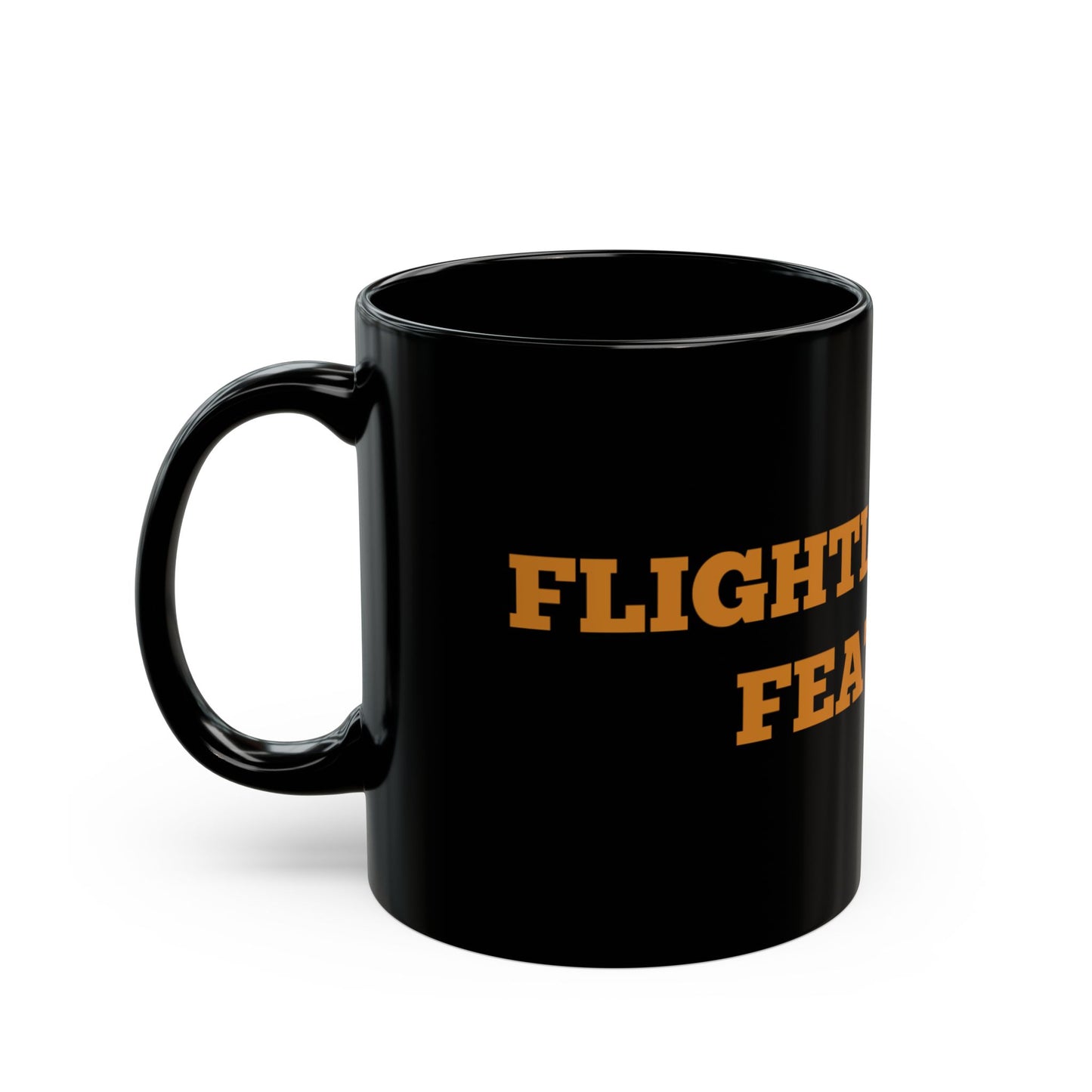Flightless Feathers Mug | 11oz & 15oz Black Coffee Cup