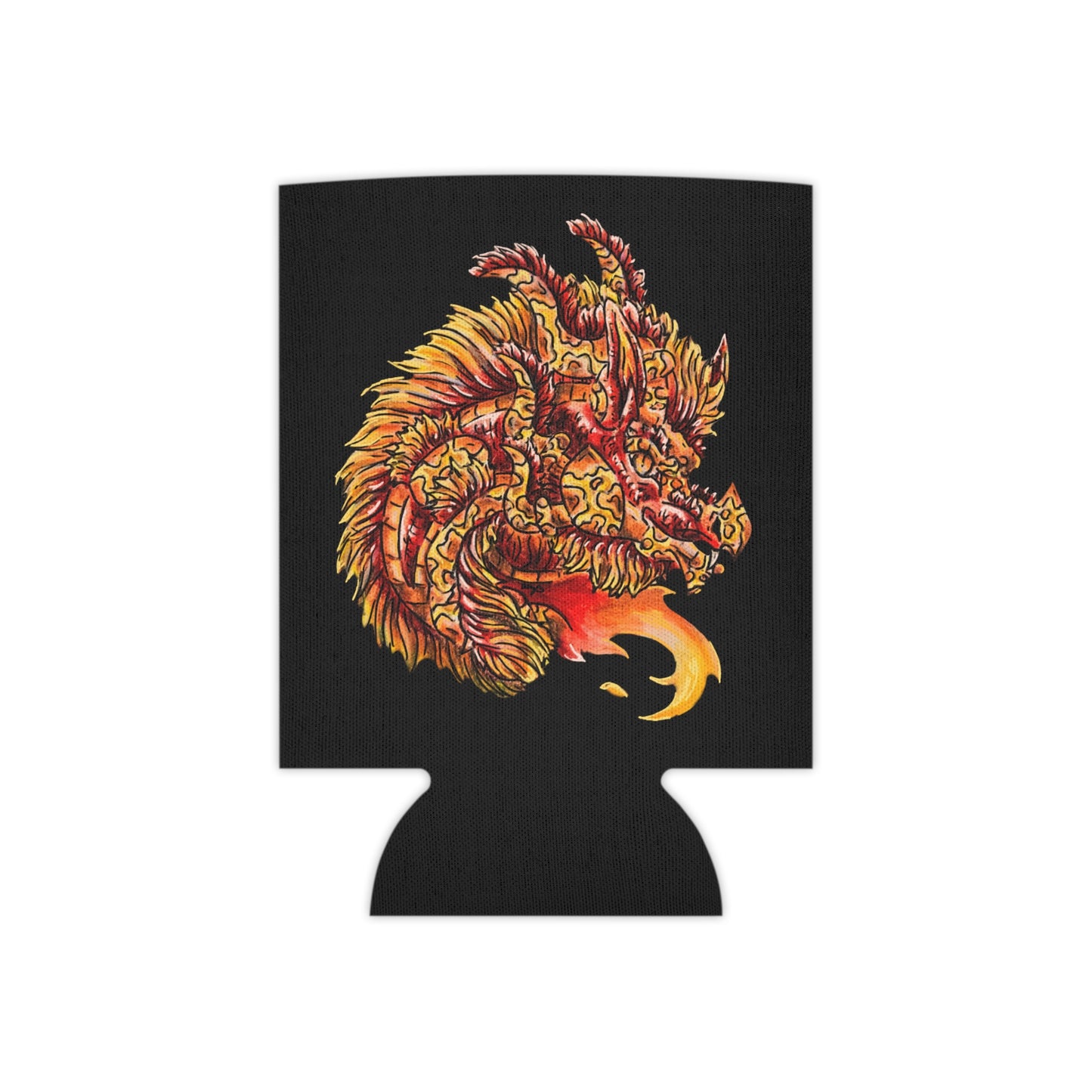 Fire Dragon Head Can Cooler