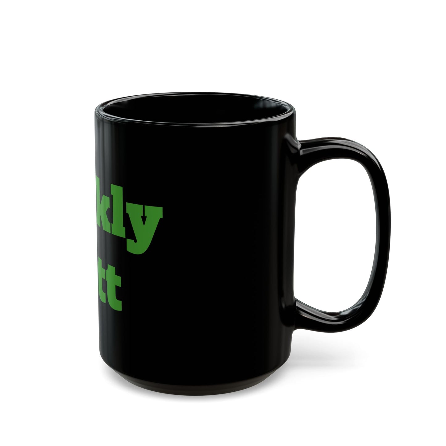 Prickly Butt Mug 15oz Black Coffee Cup
