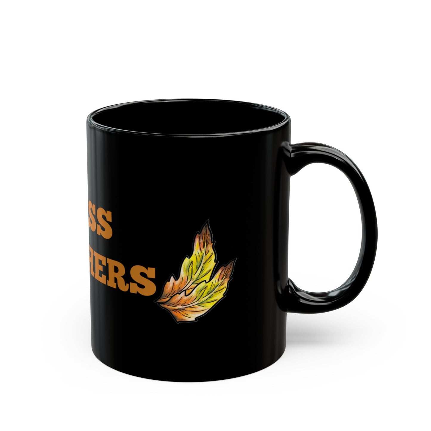 Flightless Feathers Mug | 11oz & 15oz Black Coffee Cup