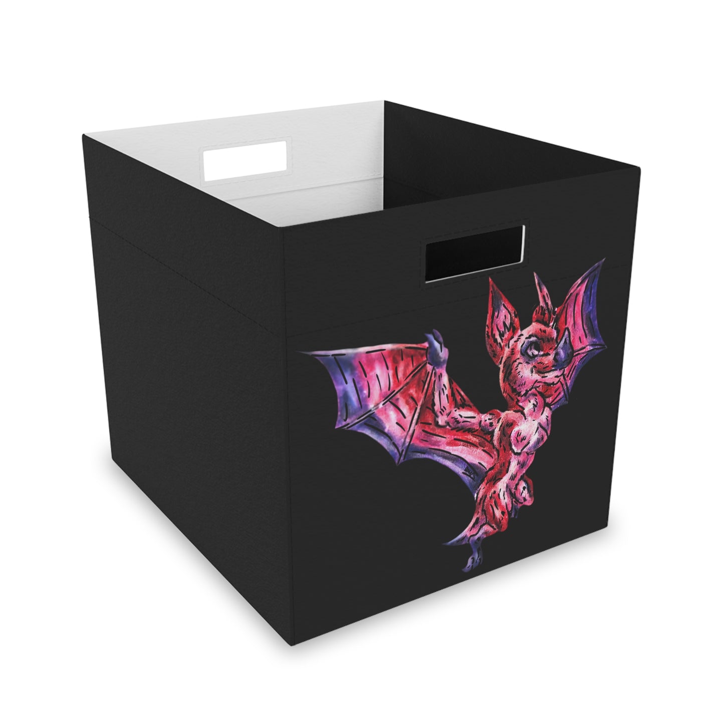 Myra the Bat Felt Storage Box