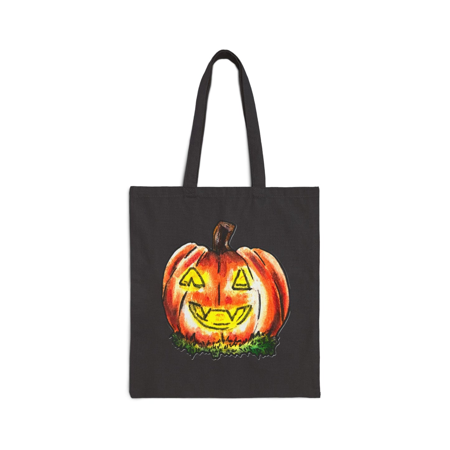 Halloween Cotton Canvas Tote Bag