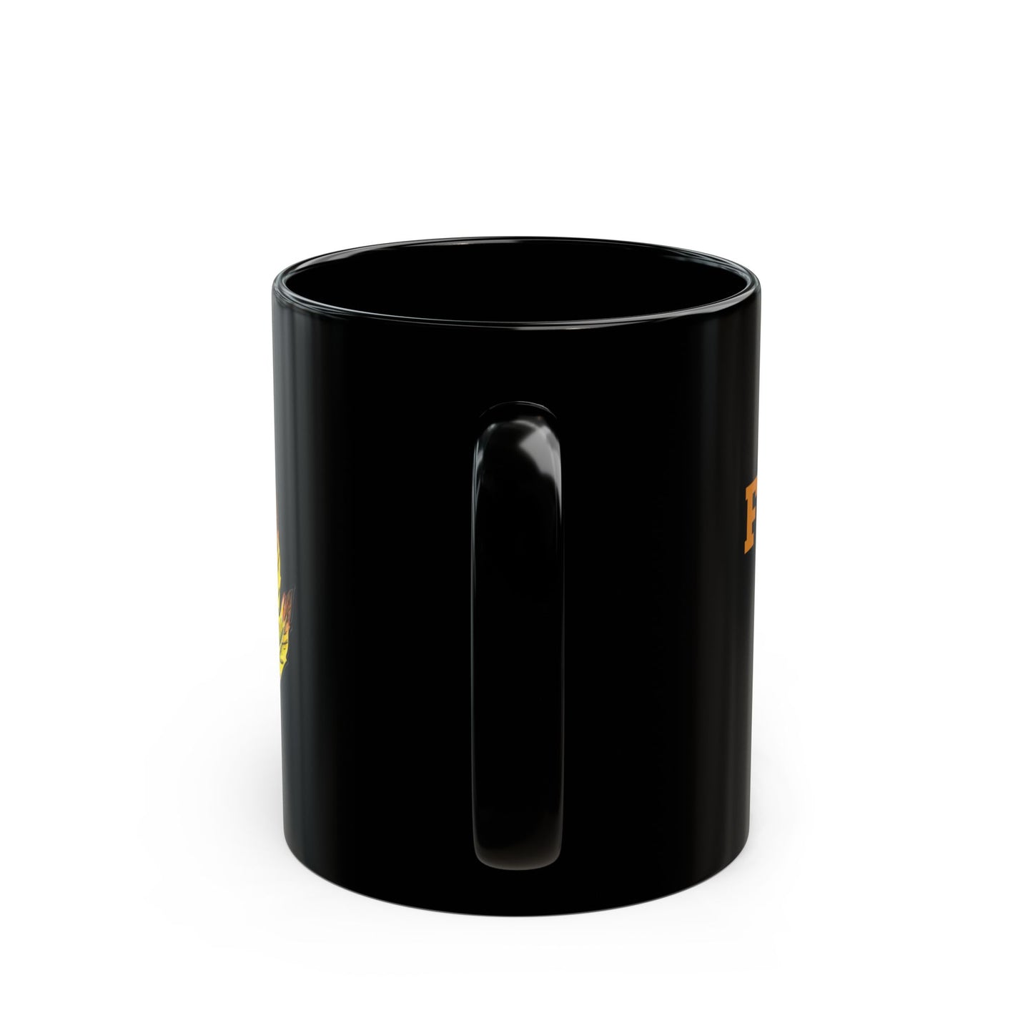 Flightless Feathers Mug | 11oz & 15oz Black Coffee Cup