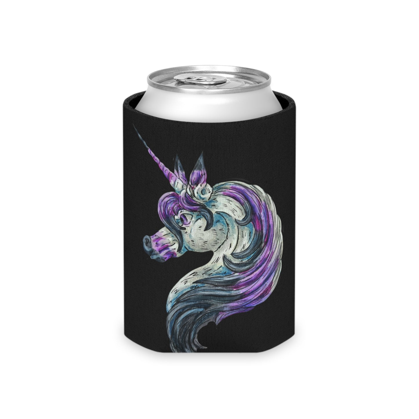 Unicorn Head Can Cooler