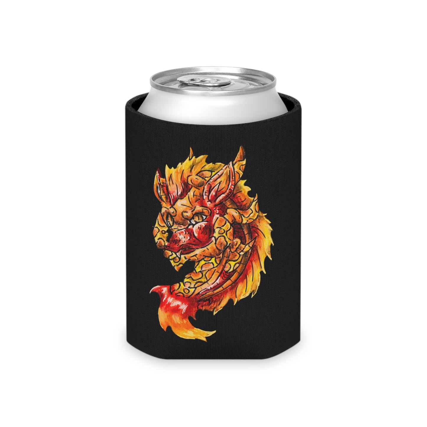Fire Dragon Head Can Cooler