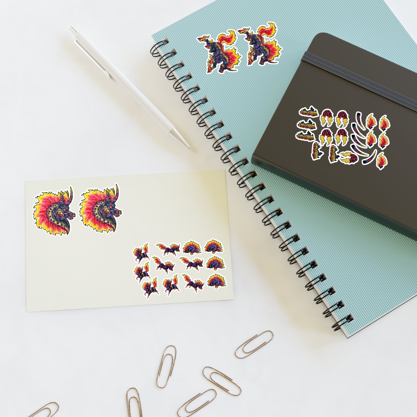Nightmare Sticker Sheets 6"x4"