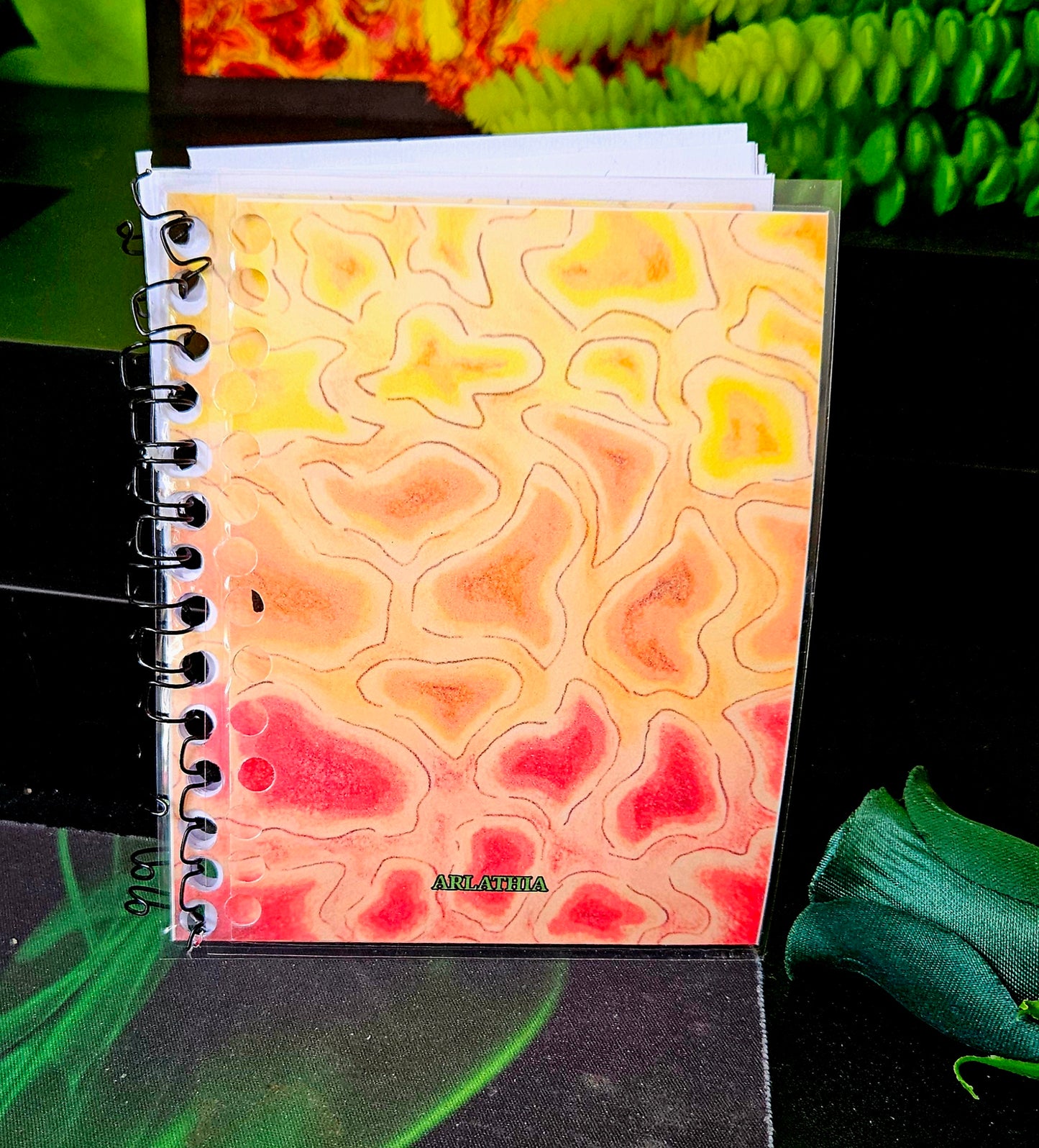 Super Cutesy Clover the Hedgehog Mini Blank Sketchbook