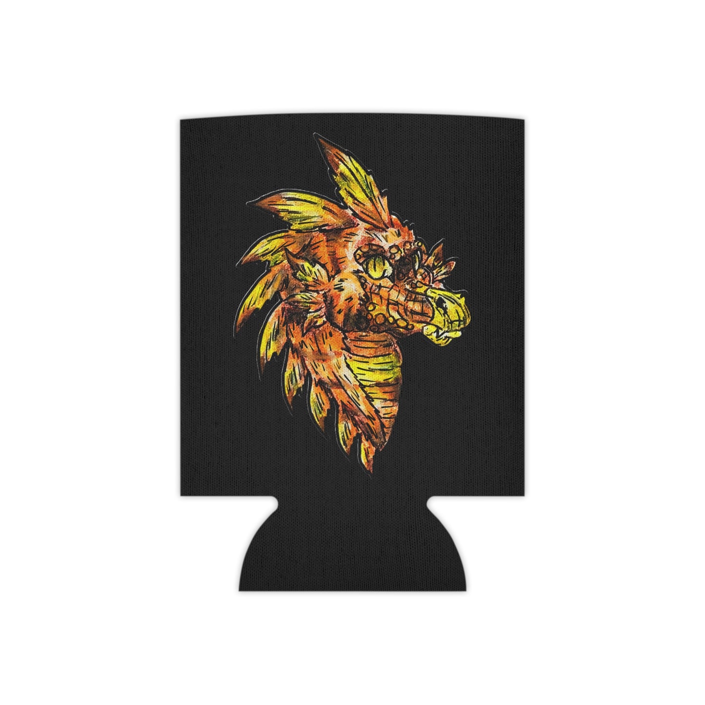 Caena the Raptor Head Can Cooler