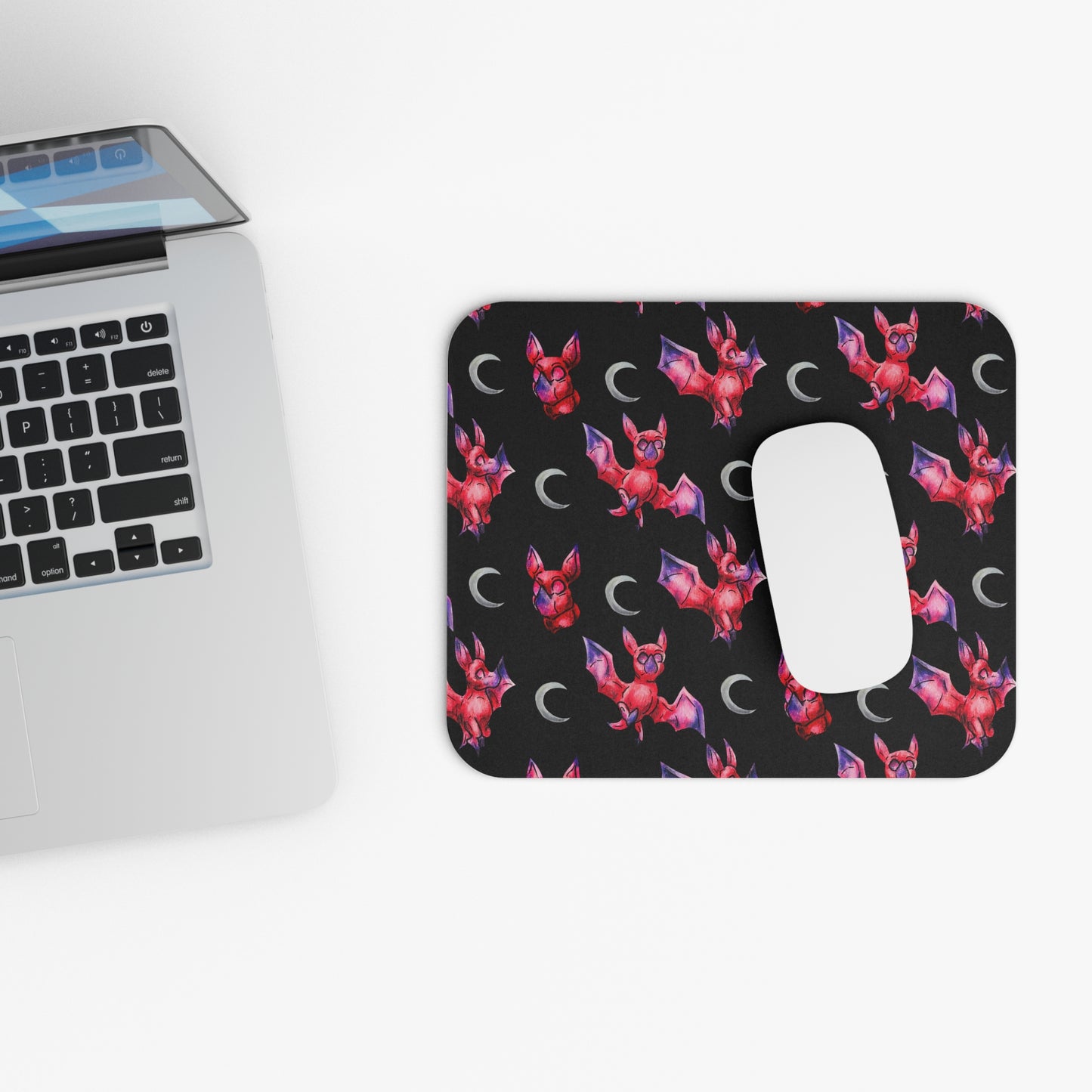 Minis Myra the Bat Pattern Mouse Pad (Rectangle)