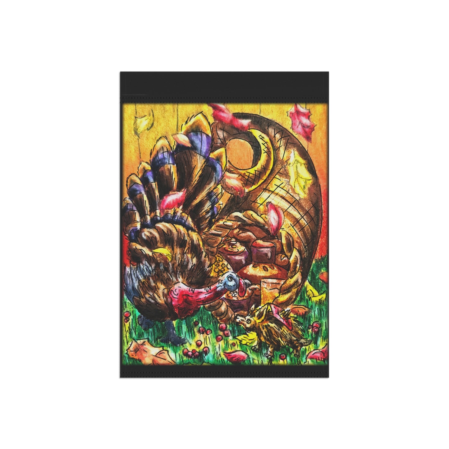 Fall Garden & House Banner