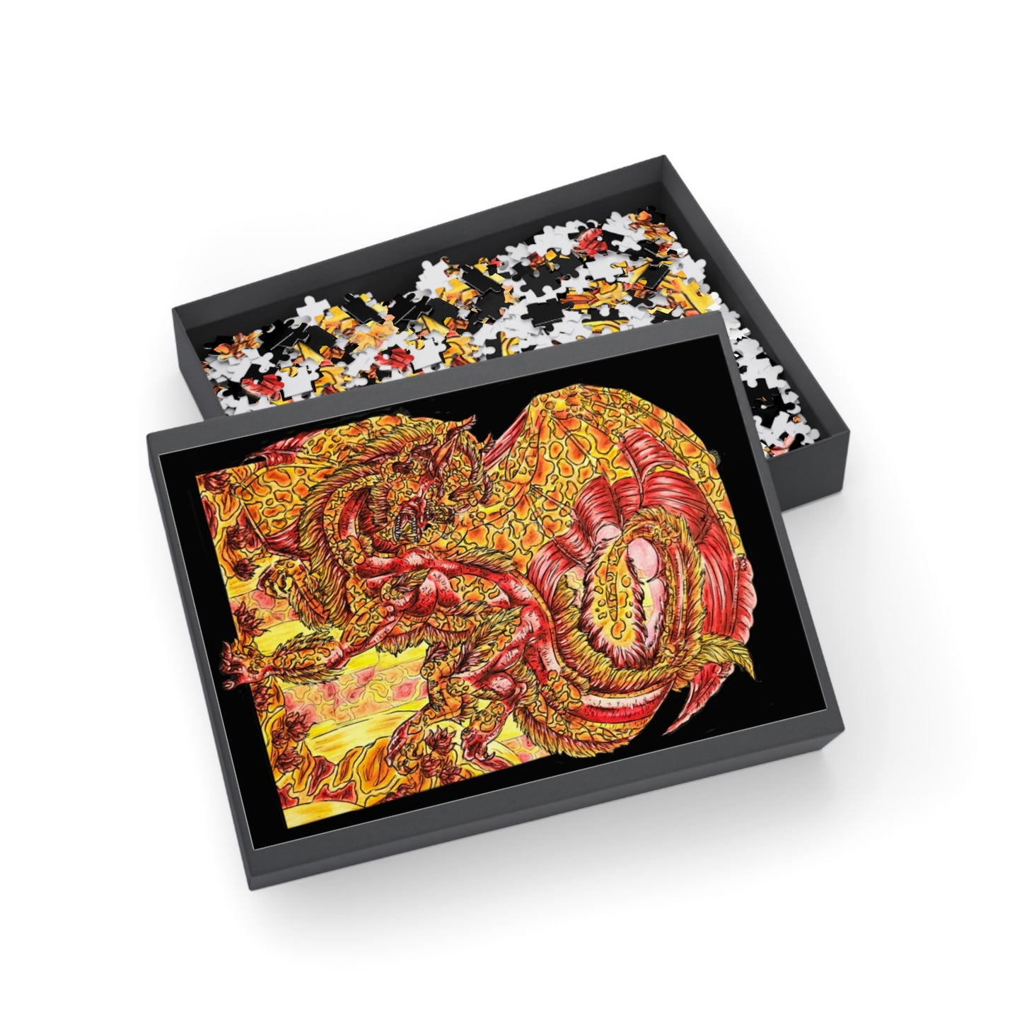 Fire Dragon 1000-Piece Puzzle