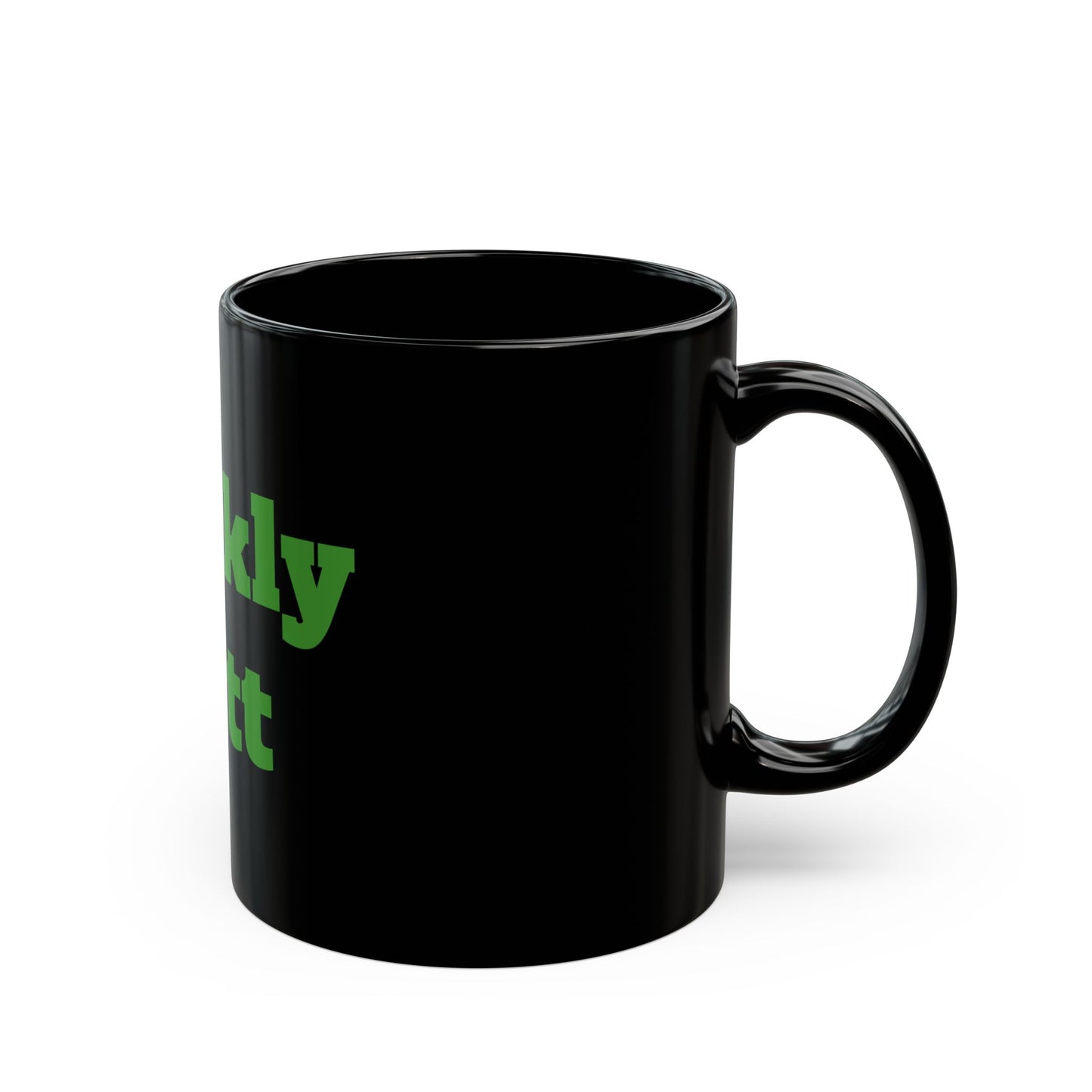 Prickly Butt Mug 11oz Black Coffee Cup