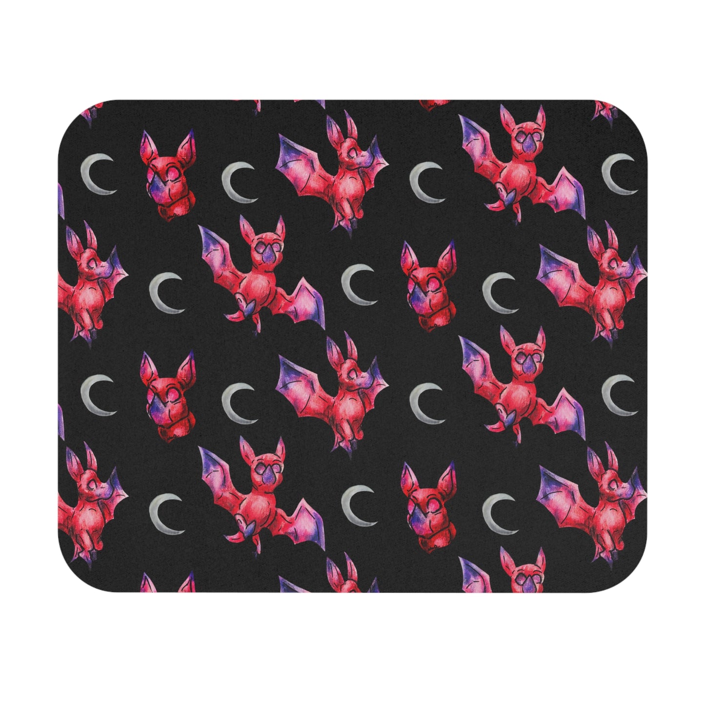 Minis Myra the Bat Pattern Mouse Pad (Rectangle)