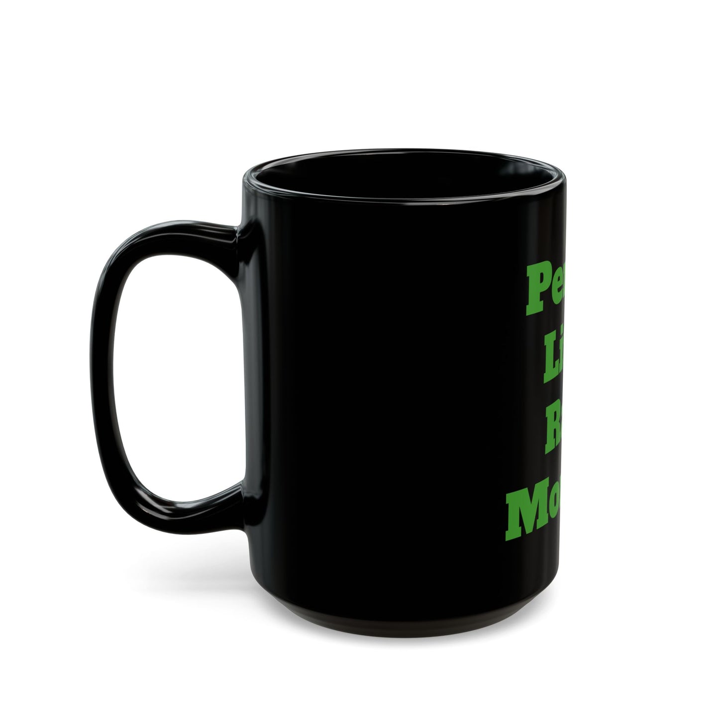 Perfect Little Rage Monster Mug 15oz Black Coffee Cup