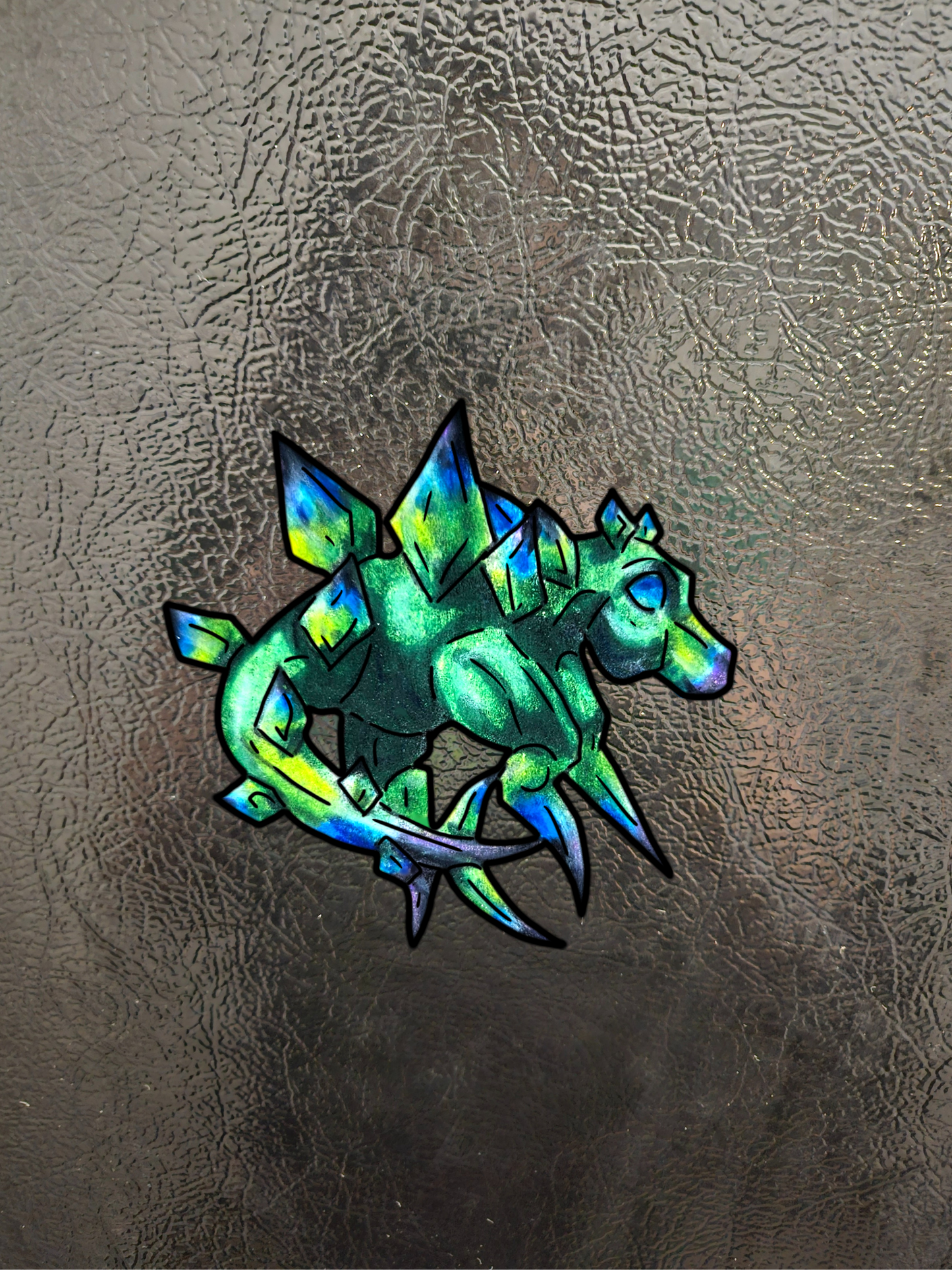 Chibi Arith the Stegosaurus 3pk Magnets
