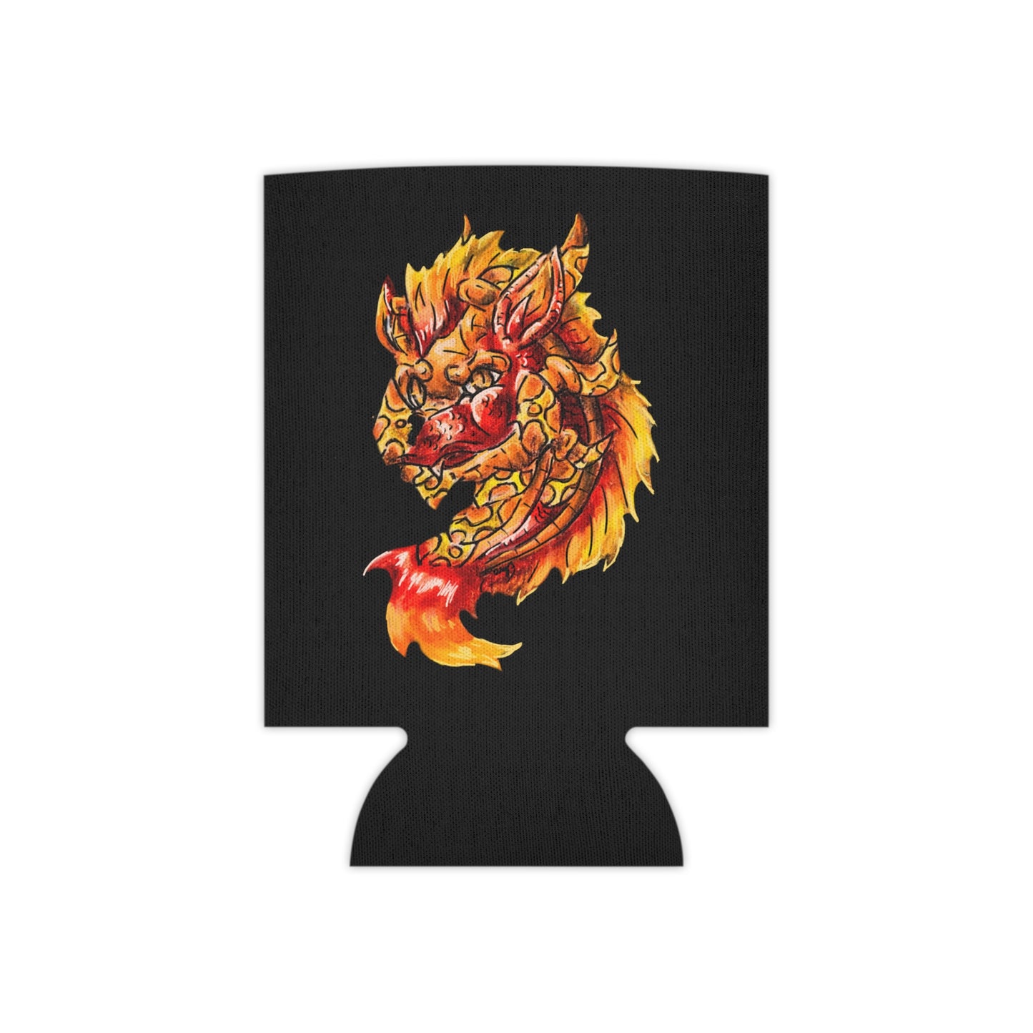 Fire Dragon Head Can Cooler