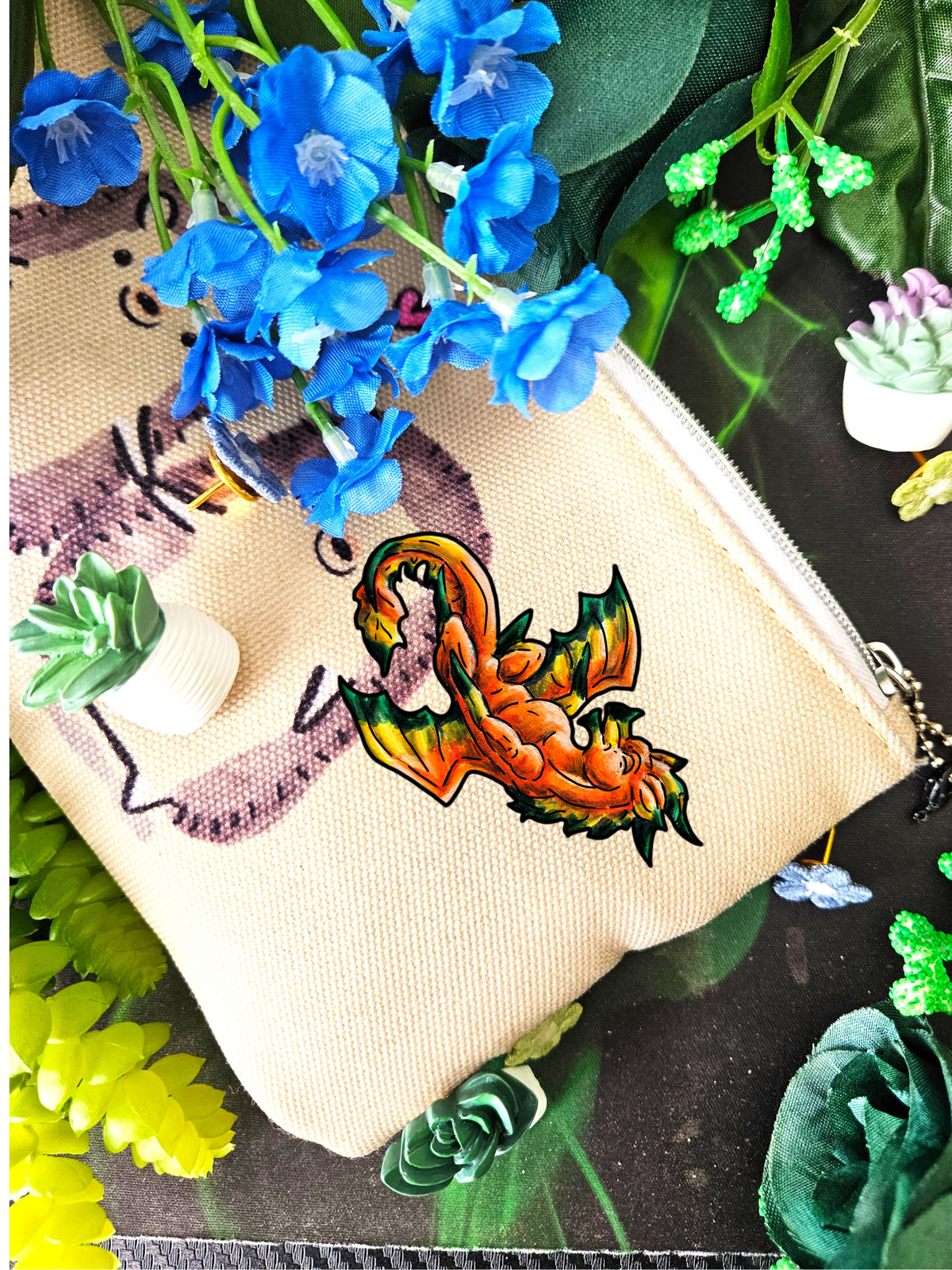 Chibi Fall Dragon- 3pk Shrink Pins