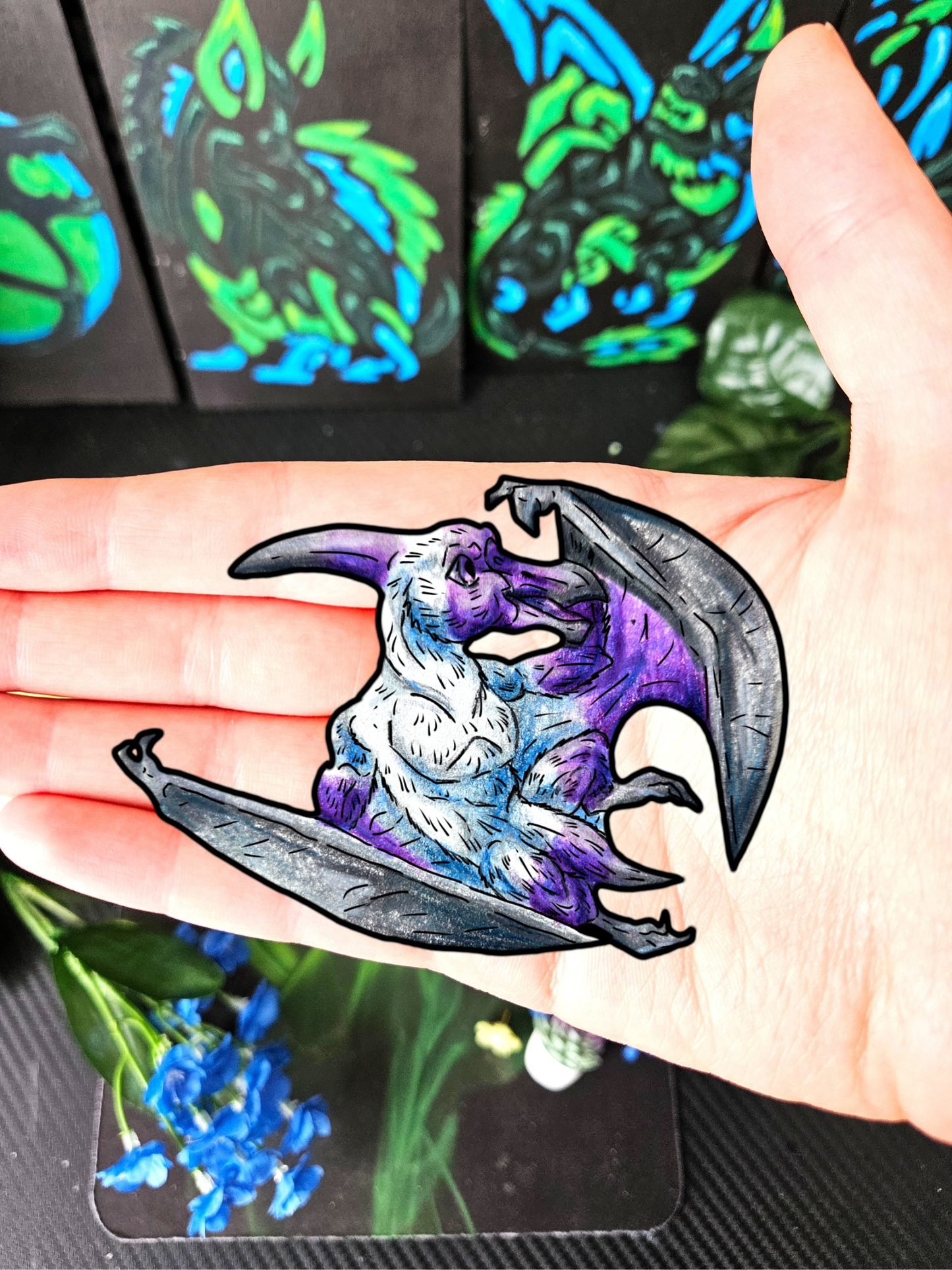 Siln the Pterodactyl Body Sticker