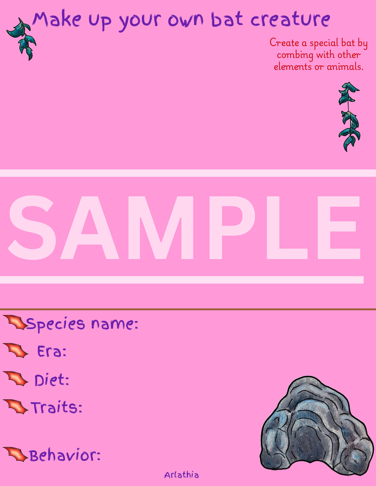 DIGITAL DOWNLOAD Myra Monthly Planner