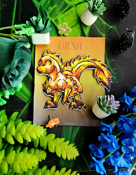 Minis Caena the Raptor Magnet