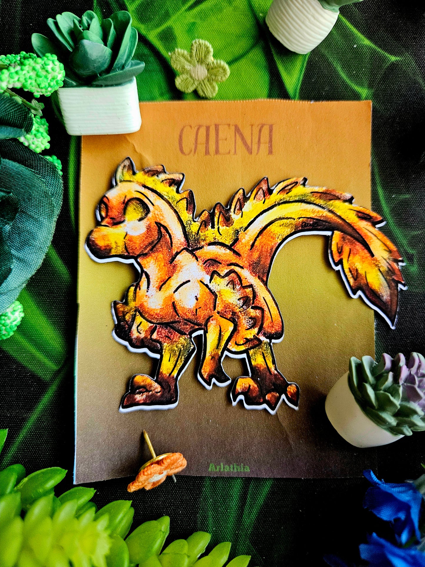 Minis Caena the Raptor Magnet