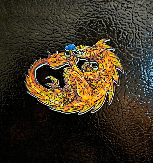 Caena the Raptor Play Magnet