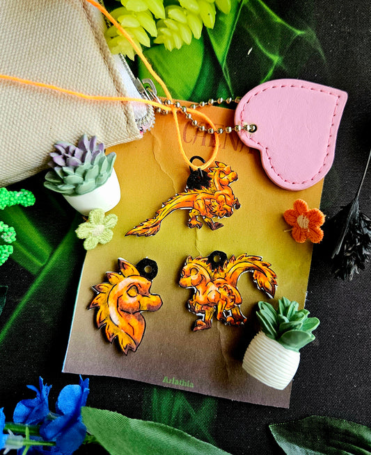 Minis Caena the Raptor Multi-Pack Charms