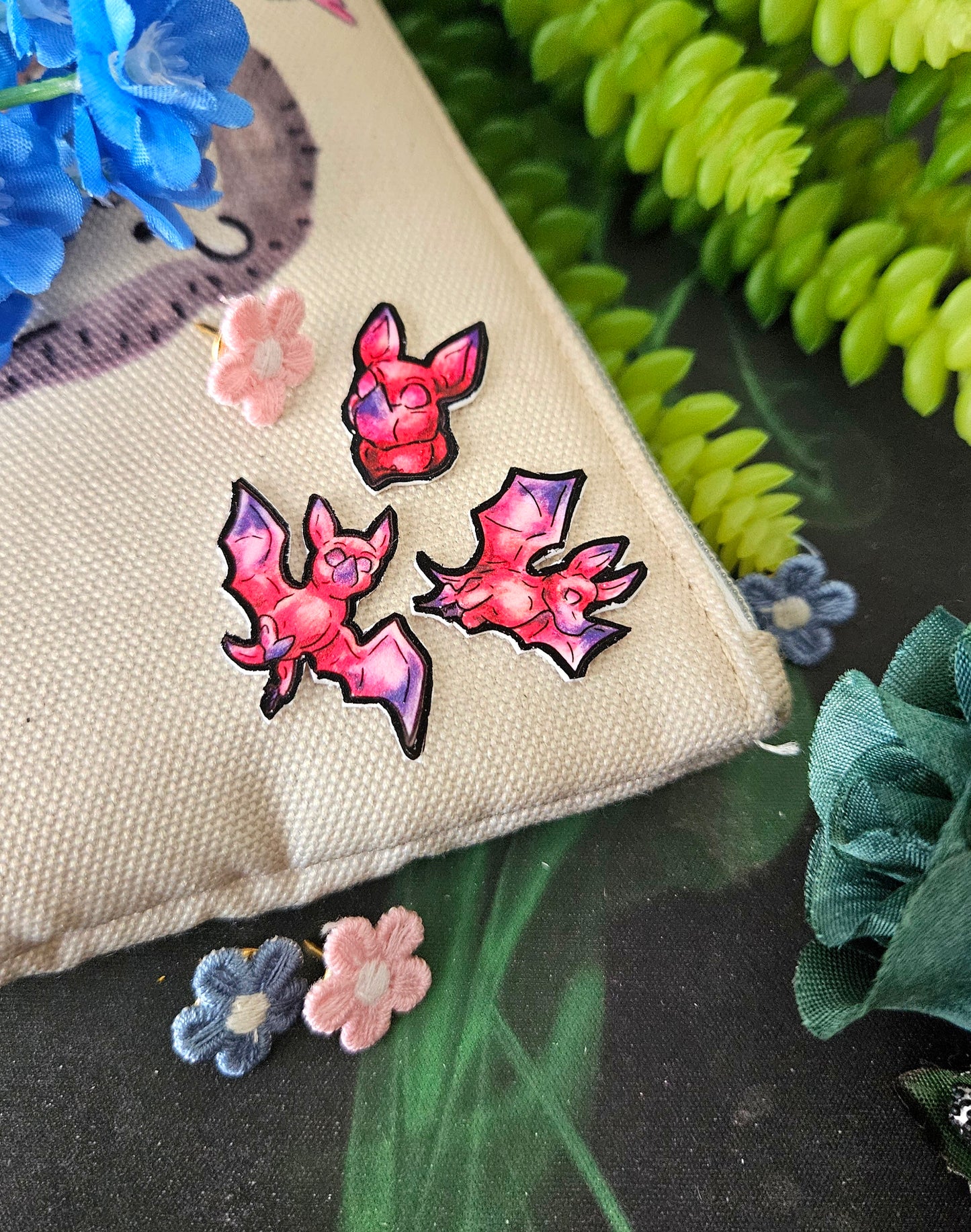 Minis Myra the Bat Multi-Pack Pins