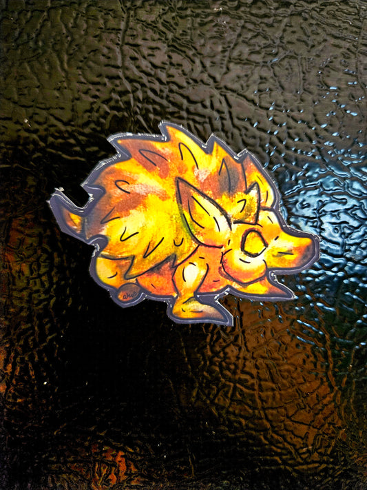 Minis Aster the Fall Hedgehog Magnet