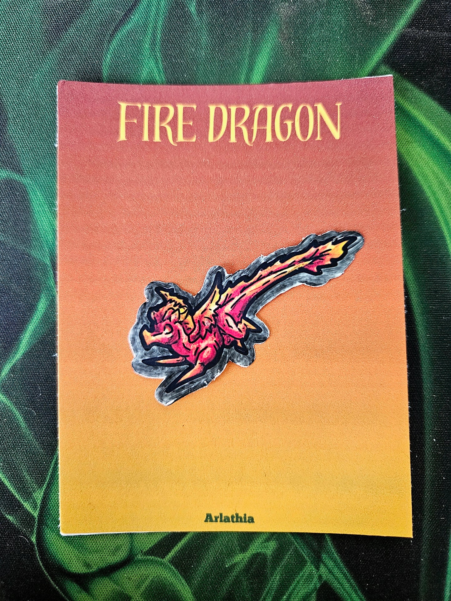 Mini Fire Dragon Multi-Pack Stickers