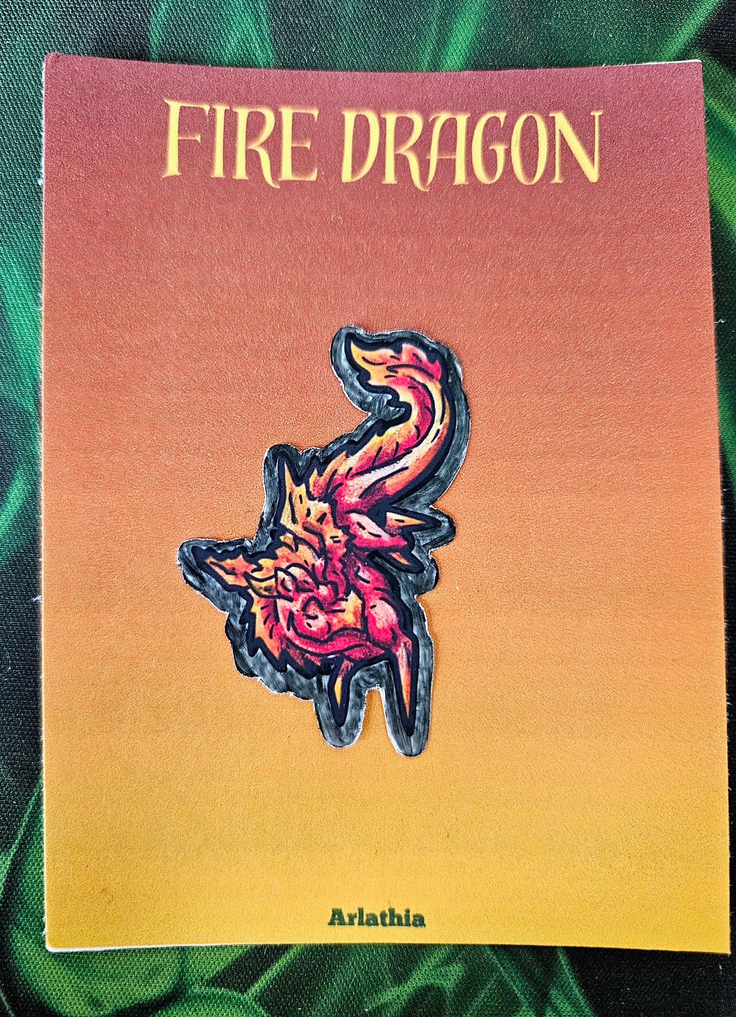 Mini Fire Dragon Multi-Pack Stickers