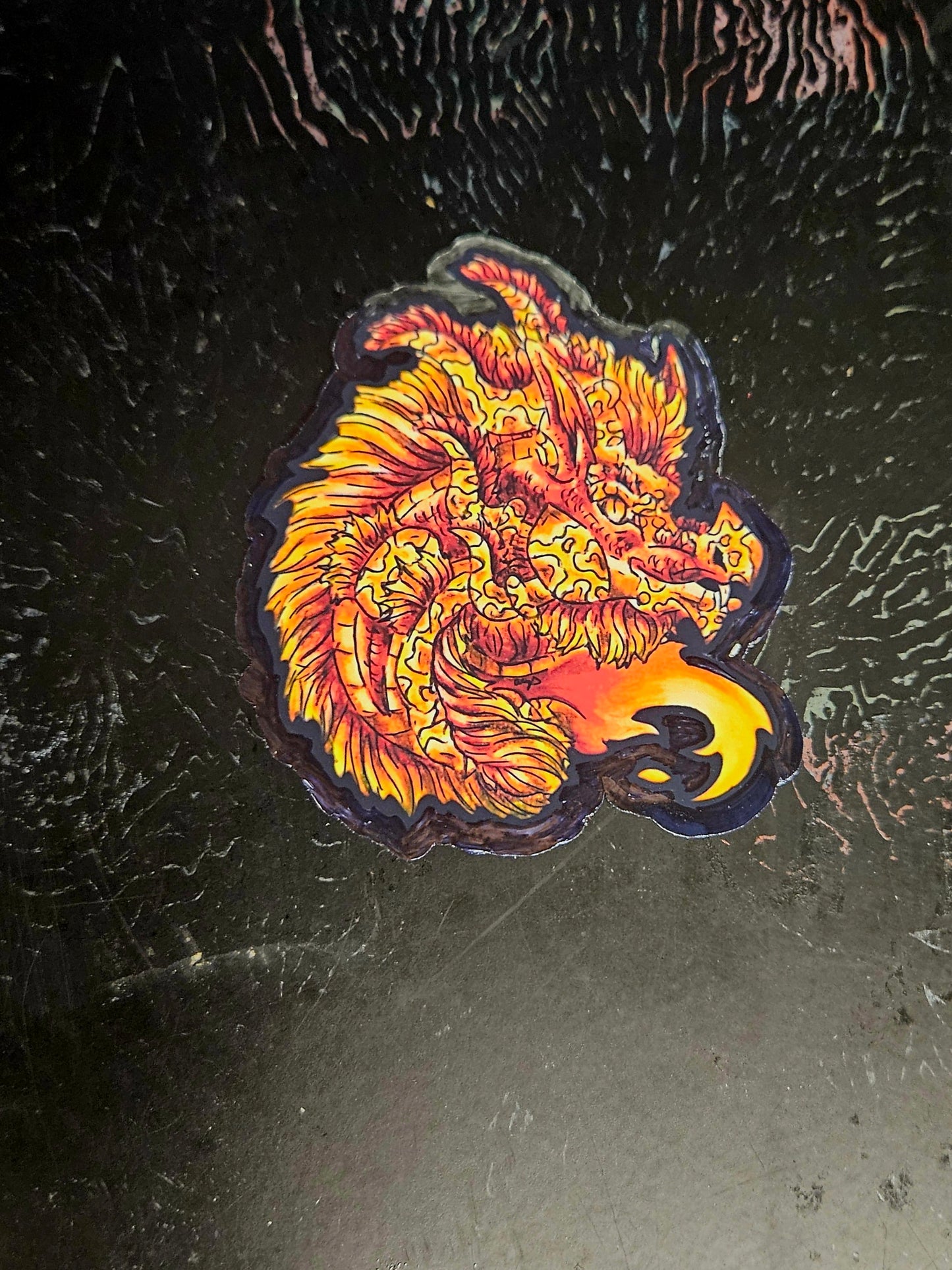 Fire Dragon Magnets Pack