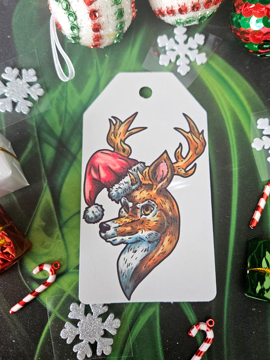 Jingle the Deer Gift Tag