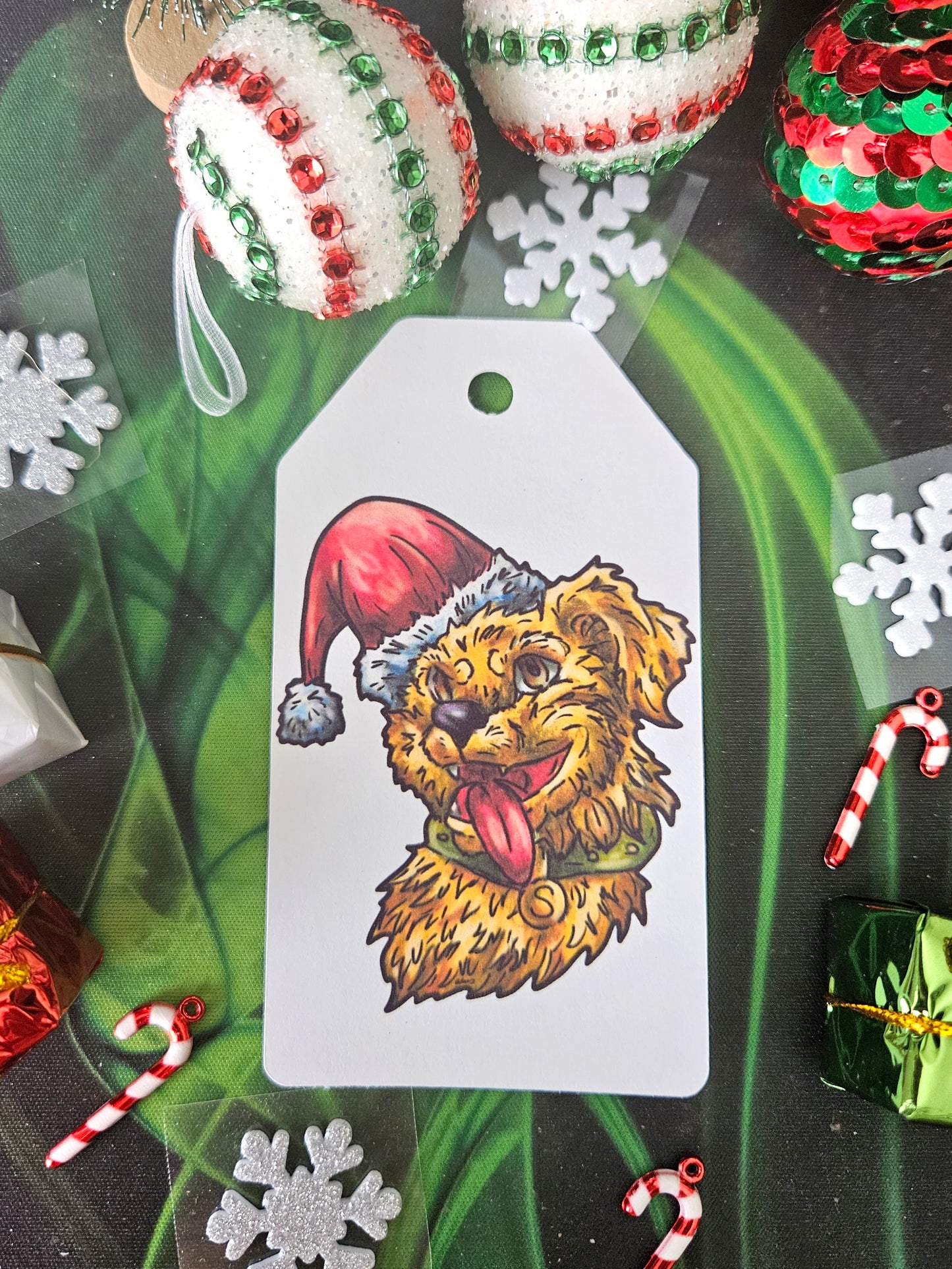Settia the Dog Gift Tag
