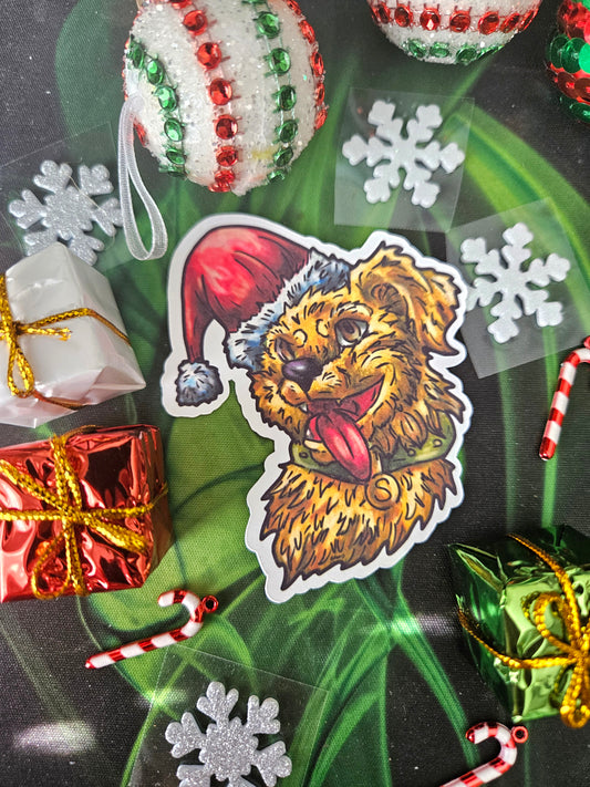 Settia the Dog Head Sticker