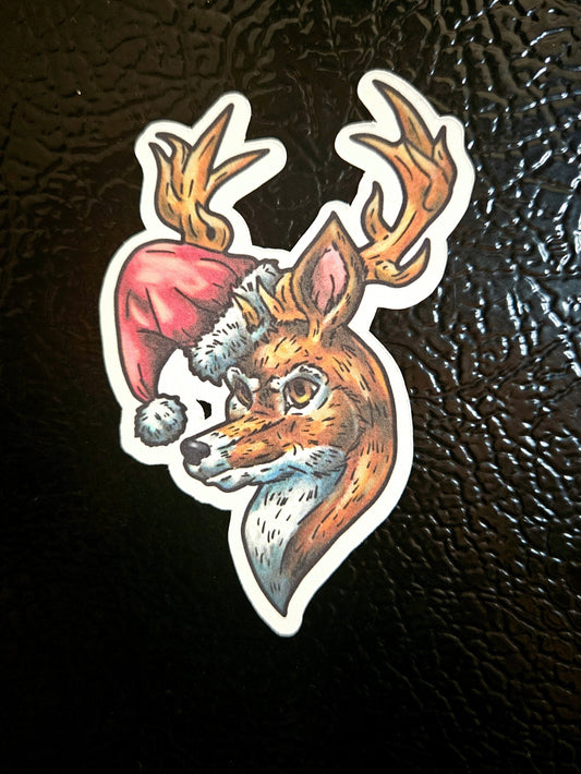 Jingle the Deer Head Magnet