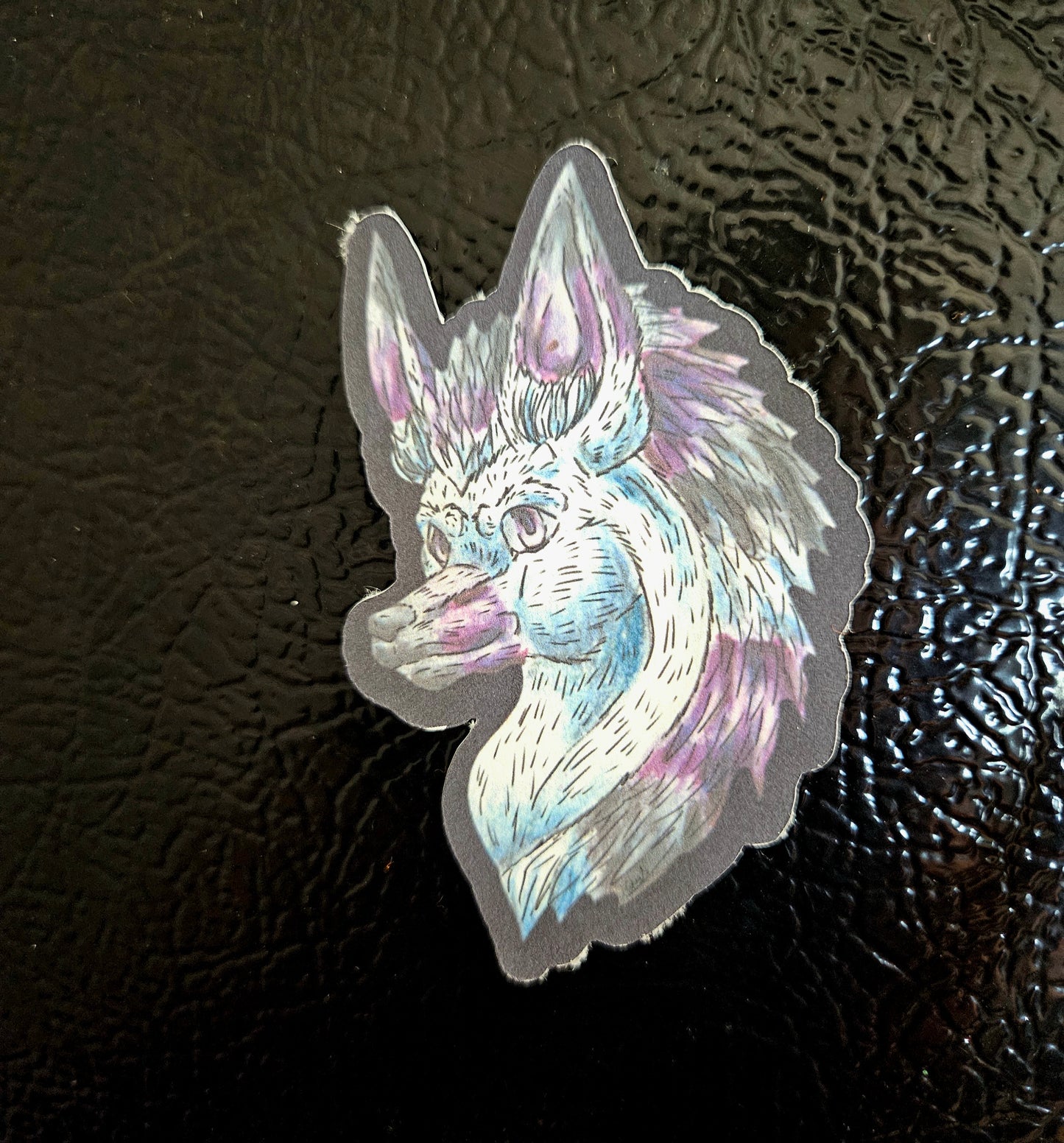 Snowdrop – Winter Fantasy Hedgehog Creature Magnets – Cute Mythical Animal Art Decal – Original Fantasy Creature 3pk