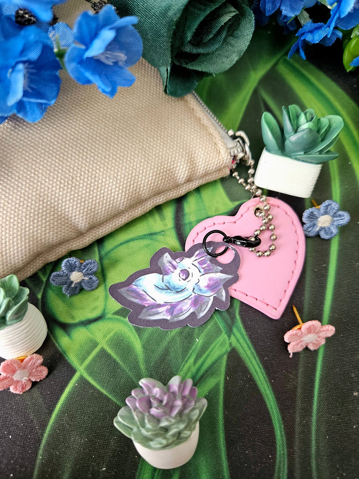 Minis Snowdrop – Winter Fantasy Hedgehog Creature Shrink Charms – Cute Mythical Animal Art Decal – Original Fantasy Creature 3pk