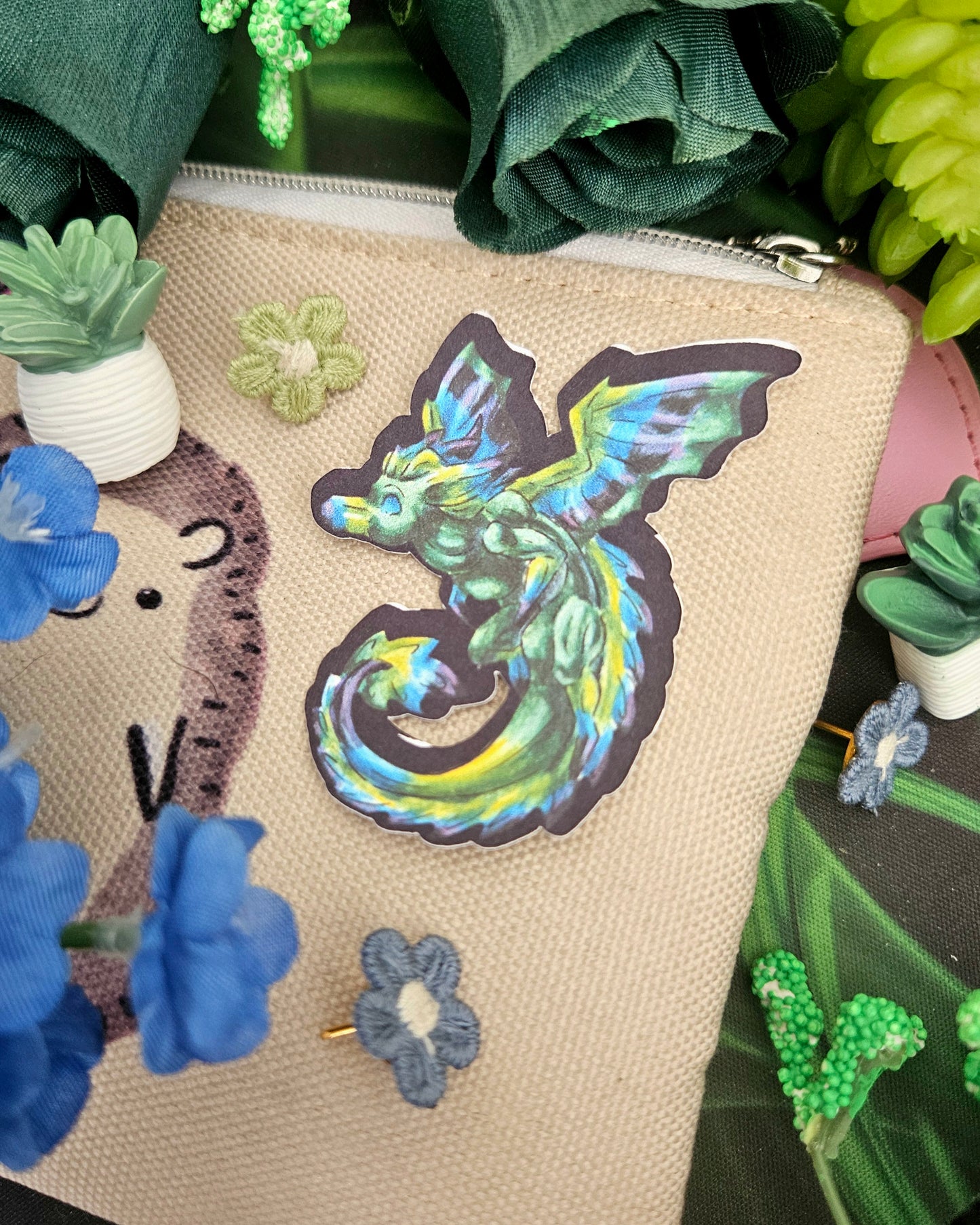 Arlith- Emerald Dragon – Aggressive Green Fantasy Chibi Dragon –Chibi Dragon Pins– Mythical Creature– Dragon Lover Gift- Pin 3pk